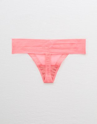 Aerie POP! Lace Thong Underwear