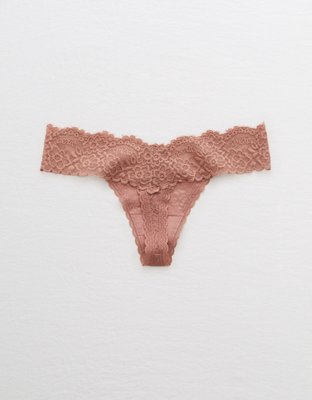 Aerie Lace Thong Underwear