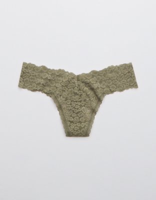 SMOOTHEZ Mesh High Cut StringThong Underwear