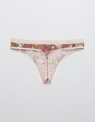 Трусы-стринги, сетка — Aerie — фото 2