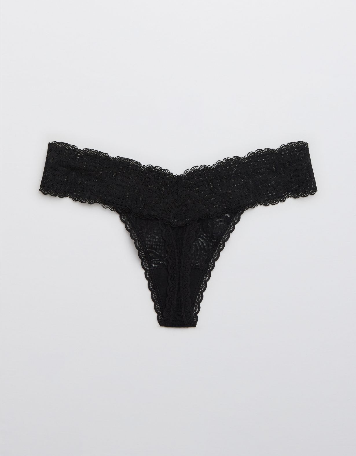 Aerie Be Free Lace Thong Underwear