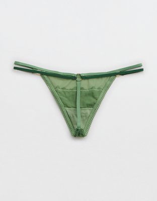 Aerie Sunkissed Lace String Thong Underwear