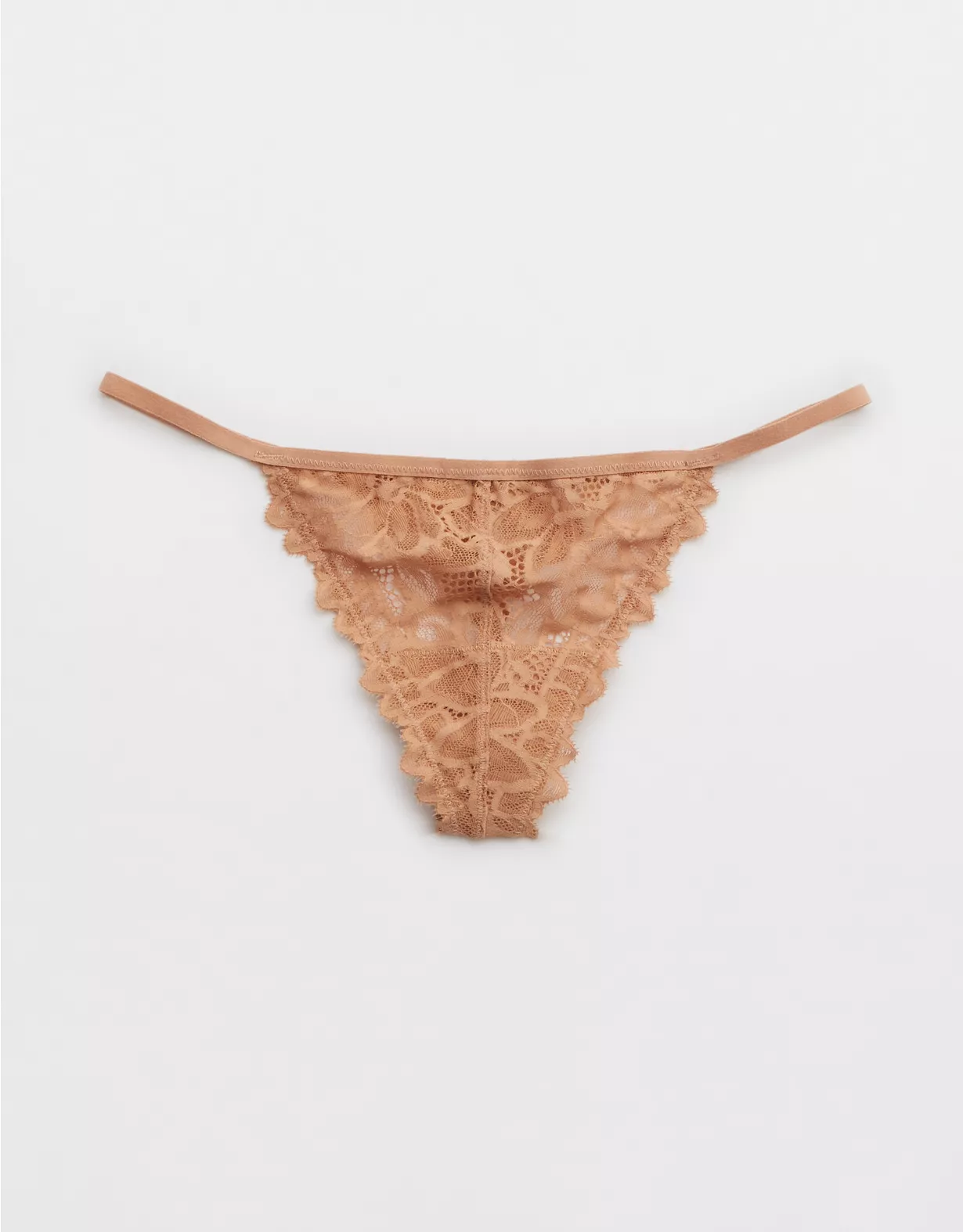 Aerie Sunkissed Lace String Thong Underwear
