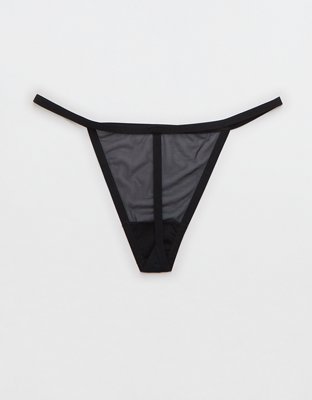 SMOOTHEZ Mesh High Cut StringThong Underwear