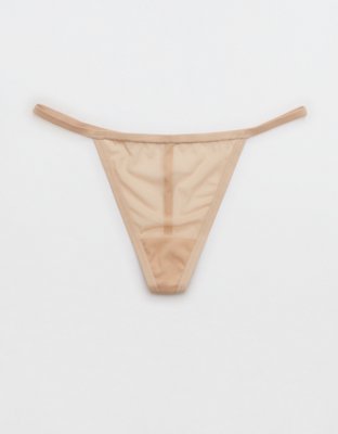 SMOOTHEZ Mesh High Cut StringThong Underwear