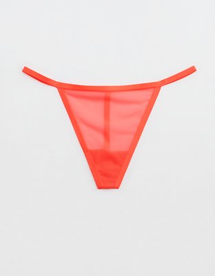 SMOOTHEZ Mesh High Cut StringThong Underwear