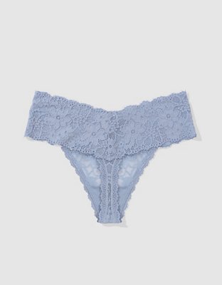 Show Off Eyelash Lace Thong Underwear