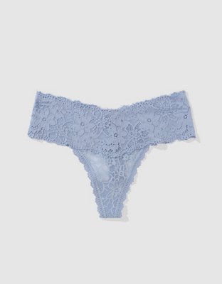 Show Off Eyelash Lace Thong Underwear