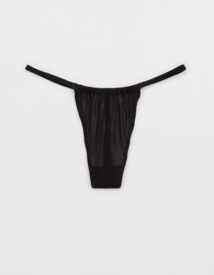 Ideology Sport Mesh Thong Womens Black Medium Underwear Panty for sale  online