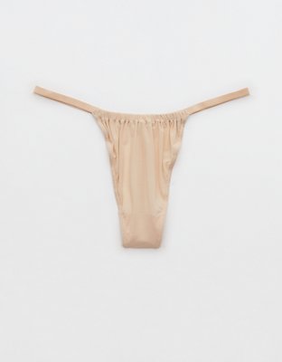 Buy Aerie Embroidery No Show Thong Underwear online