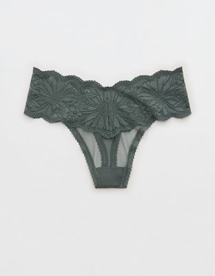 aerie Black G-Strings & Thongs