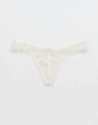 Aerie Dreamscape Lace Thong Underwear