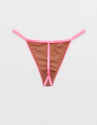 SMOOTHEZ Mesh String Thong Underwear