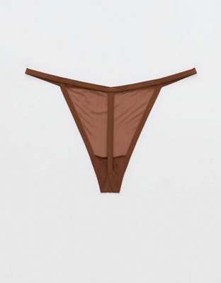 SMOOTHEZ Mesh String Thong Underwear