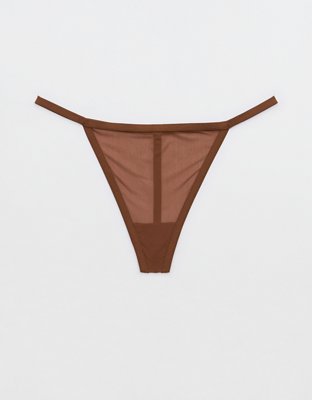 SMOOTHEZ Mesh String Thong Underwear