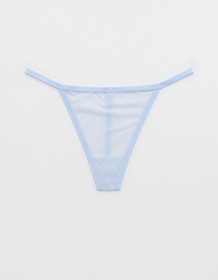 American Eagle aerie SMOOTHEZ Mesh High Cut Thong Underwear SMOOTHEZ Mesh  High Cut Thong Underwear 8.95