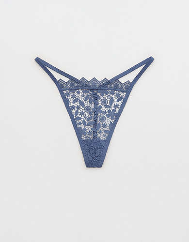 Aerie Lace String Thong Underwear