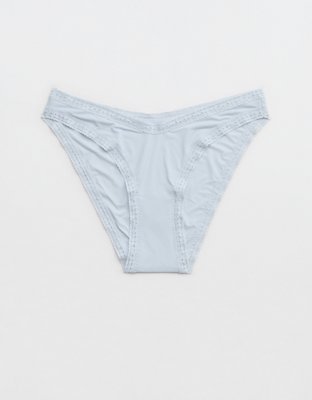 SMOOTHEZ Microfiber Lace Bikini Underwear
