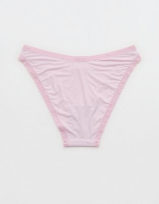 SMOOTHEZ Microfiber Lace Bikini Underwear