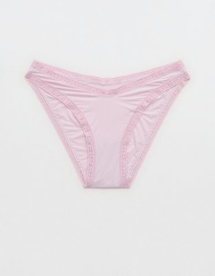 SMOOTHEZ Microfiber Lace Bikini Underwear