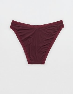 SMOOTHEZ Microfiber Lace Bikini Underwear