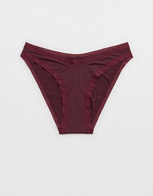 SMOOTHEZ Microfiber Lace Bikini Underwear