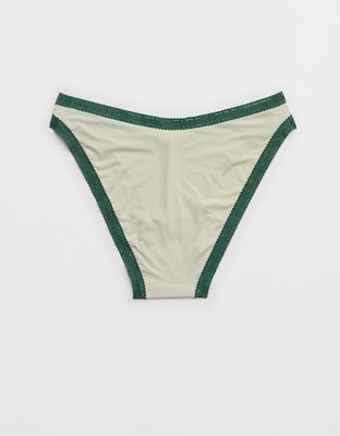SMOOTHEZ Microfiber Lace Bikini Underwear