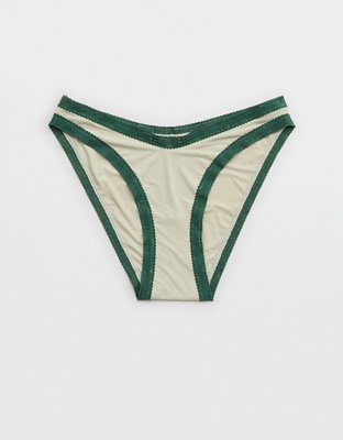 SMOOTHEZ Microfiber Lace Bikini Underwear