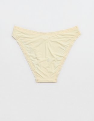 SMOOTHEZ Microfiber Lace Bikini Underwear