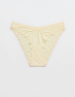 SMOOTHEZ Microfiber Lace Bikini Underwear