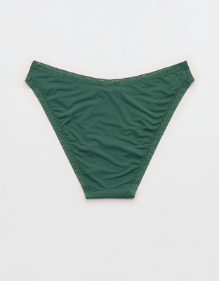 SMOOTHEZ Microfiber Lace Bikini Underwear