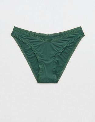 SMOOTHEZ Microfiber Lace Bikini Underwear