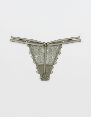 Show Off Summer Sparkle Lace Thong Underwear