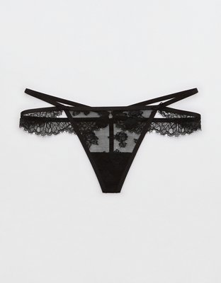 Show Off Rosebud Lace Thong Underwear