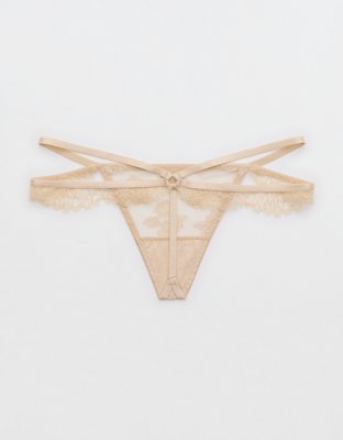 Show Off Rosebud Lace Thong Underwear