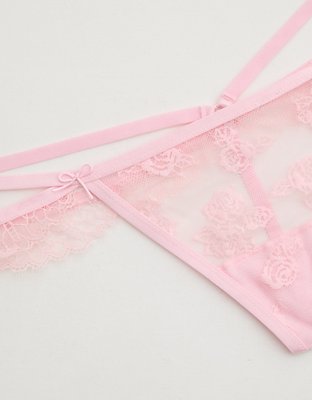 Show Off Rosebud Thong Underwear