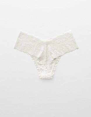 Show Off Rosey Lace Thong Underwear