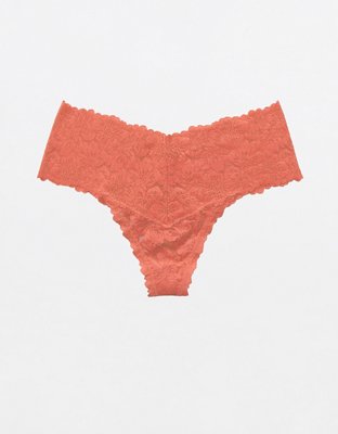Show Off Rosey Lace Thong Underwear