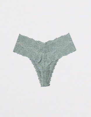 Show Off Rosey Lace Thong Underwear