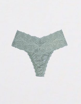 Show Off Rosey Lace Thong Underwear