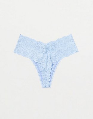 Show Off Ropa Interior Estilo Tanga con Encaje Rosey