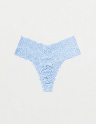 Show Off Ropa Interior Estilo Tanga con Encaje Rosey