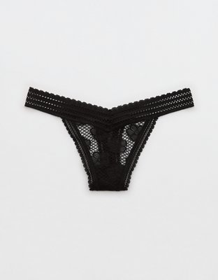 Show Off Beachside Lace Thong Underwear