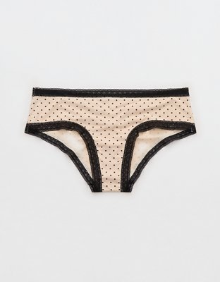 SMOOTHEZ Microfiber Lace Cheeky Underwear
