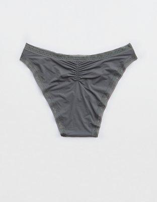 SMOOTHEZ Microfiber Lace Bikini Underwear