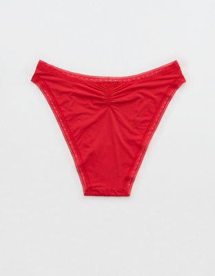 SMOOTHEZ Microfiber Lace Bikini Underwear