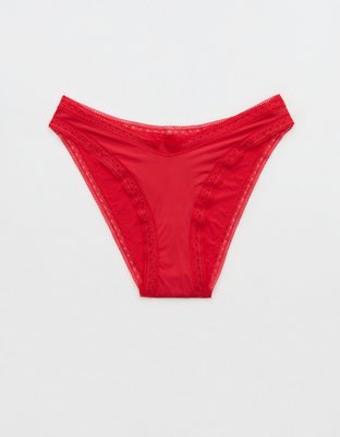 SMOOTHEZ Microfiber Lace Bikini Underwear