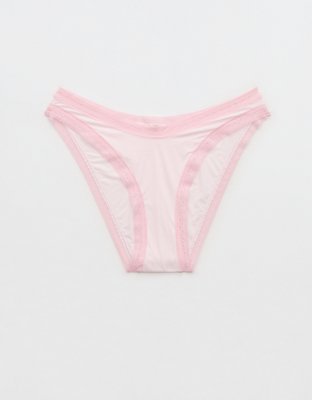 SMOOTHEZ Microfiber Lace Bikini Underwear