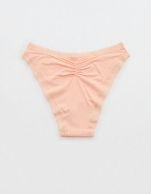 SMOOTHEZ Microfiber Lace Bikini Underwear