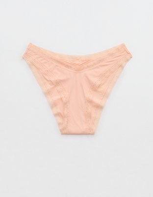 SMOOTHEZ Microfiber Lace Bikini Underwear